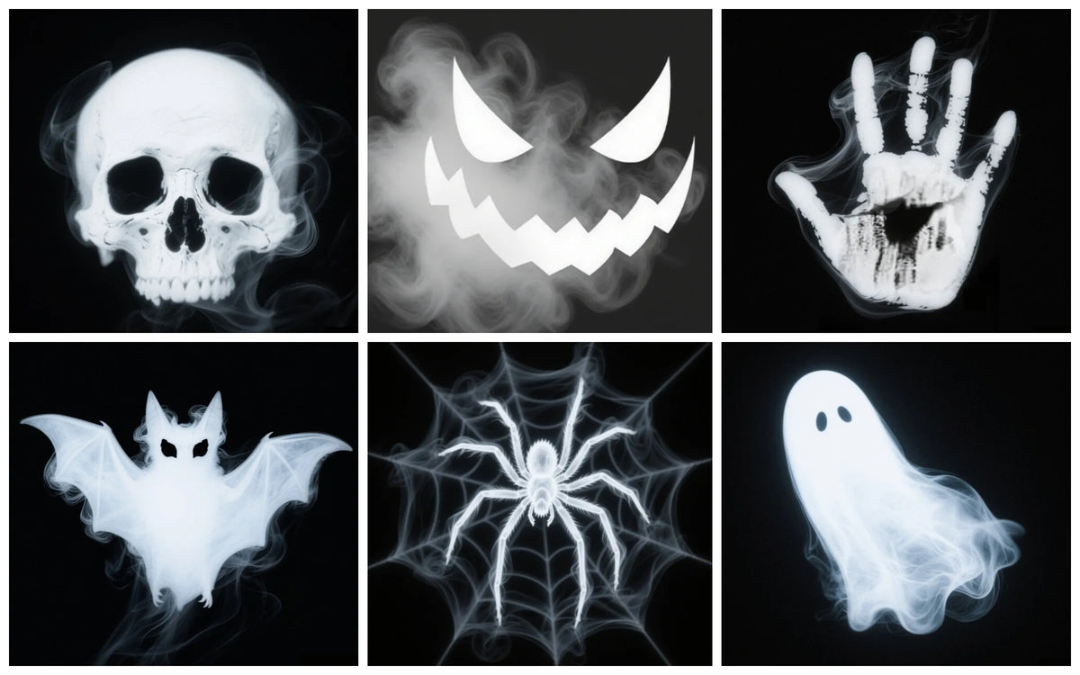 USB Halloween Ghost and Skull LED Projector Night Light